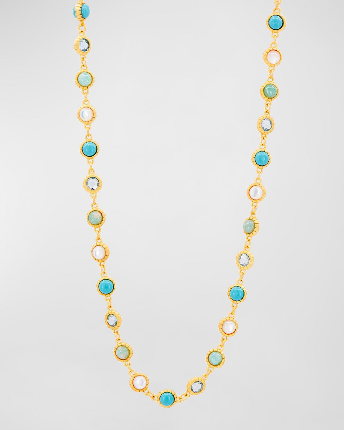 Sparkling Coast Long Chain Necklace