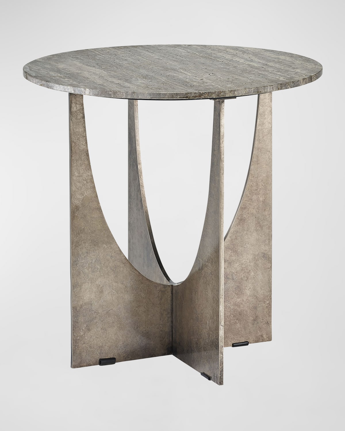 Shop Universal Furniture Op Art End Table In Bronze, Gray