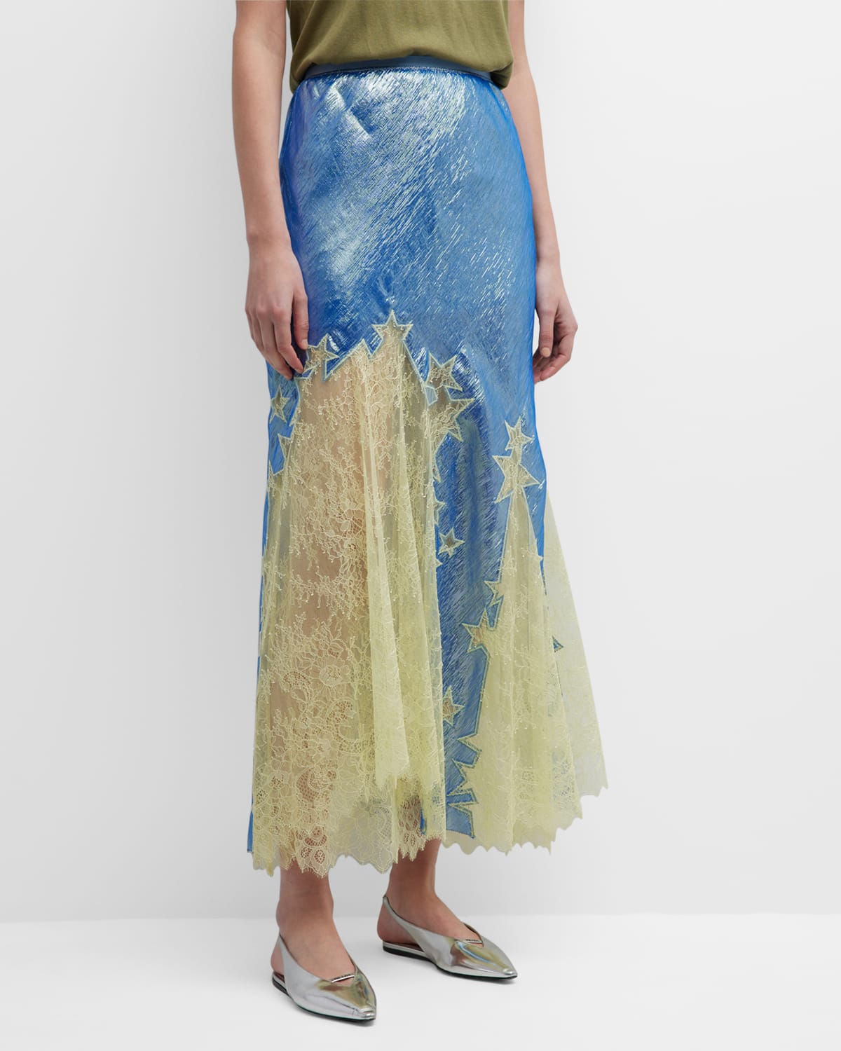 Star lace skirt outlet