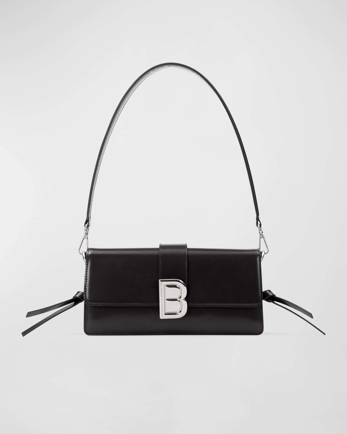 Nia Flap Leather Shoulder Bag