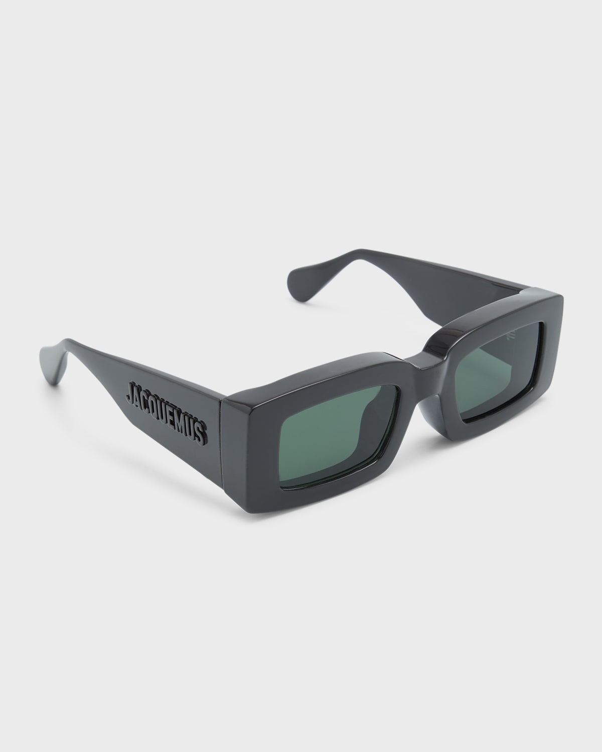 Jacquemus Les Lunettes Tupi Square-frame Sunglasses In Multi-black