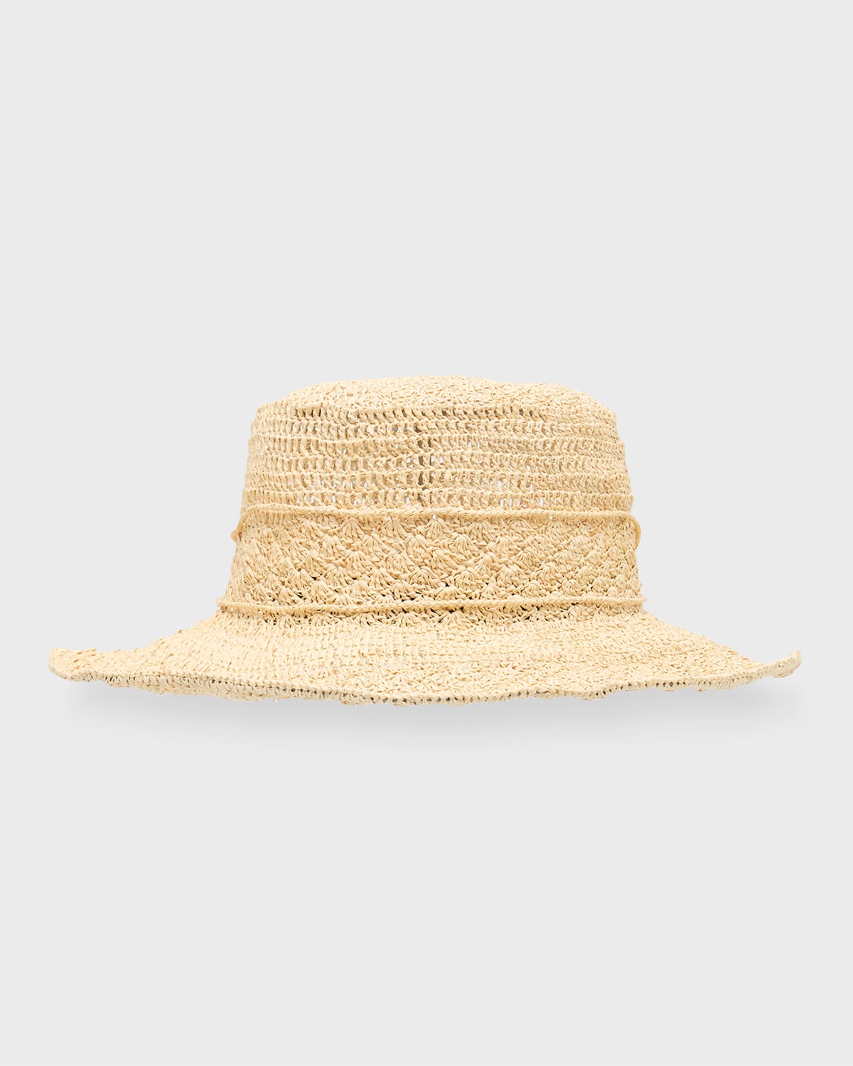 Seashells Hippie Bucket Hat With Wire