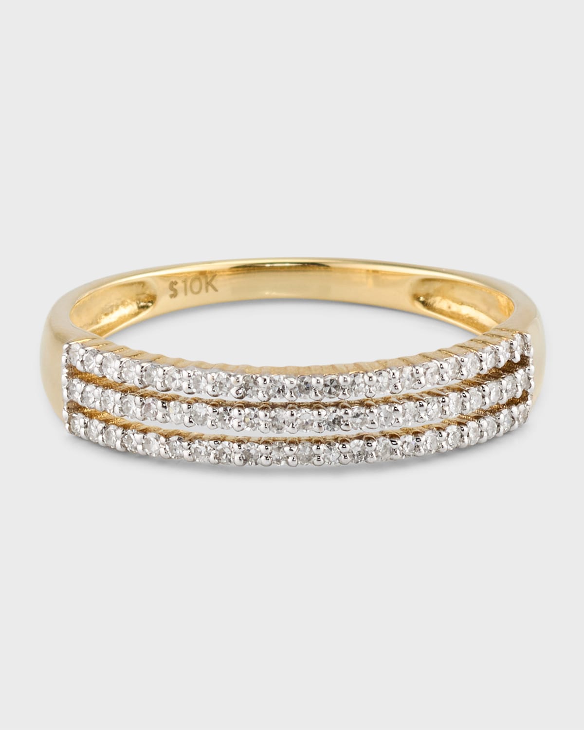 Stone And Strand Fine Diamond Trio Band Ring In Yg