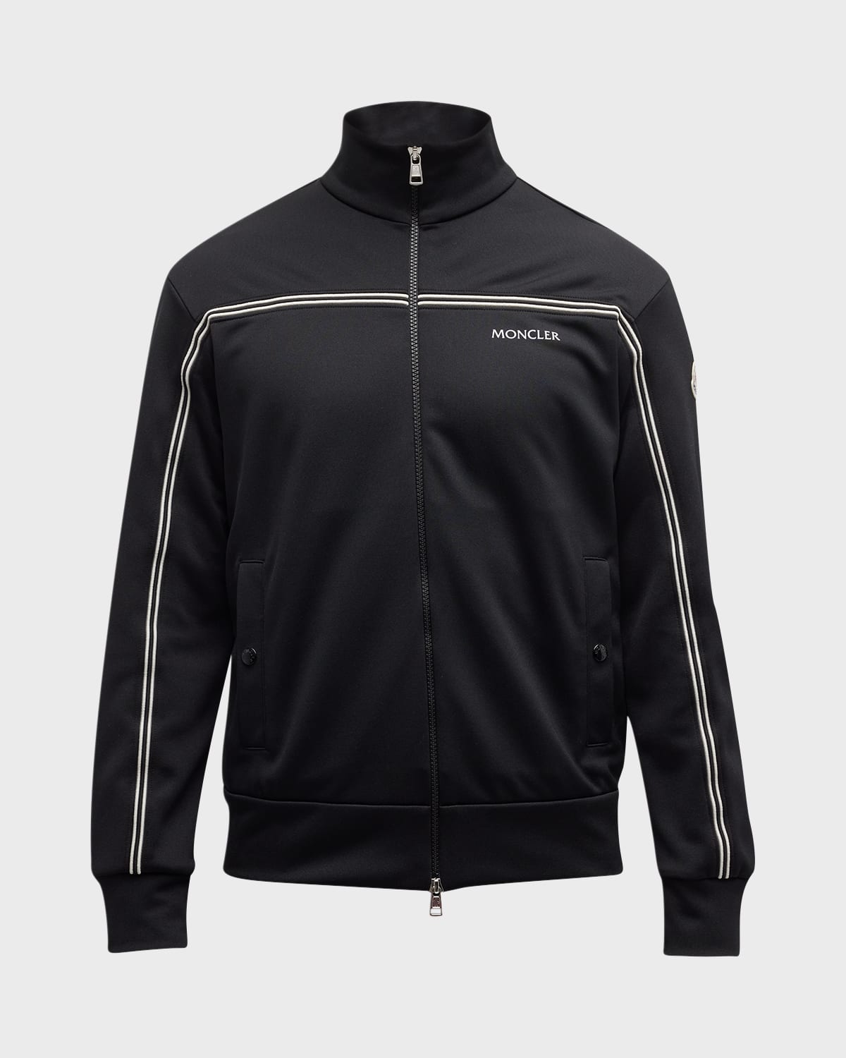 Moncler Men s Retro Knit Track Jacket Smart Closet