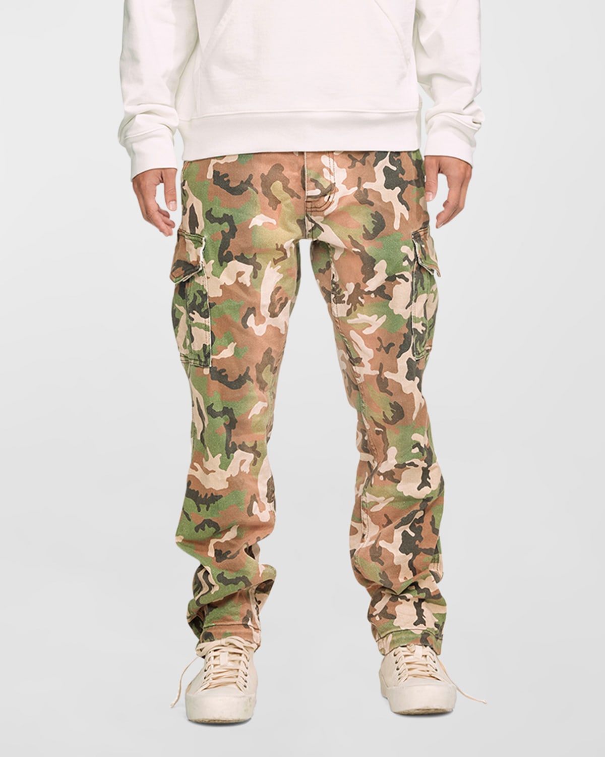 Men's Camo Twill Cargo Pants