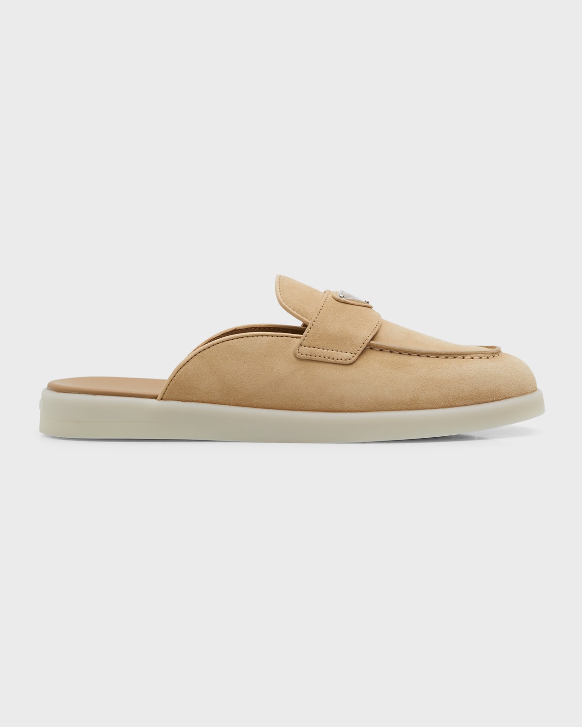 Prada Sandals In Ecru