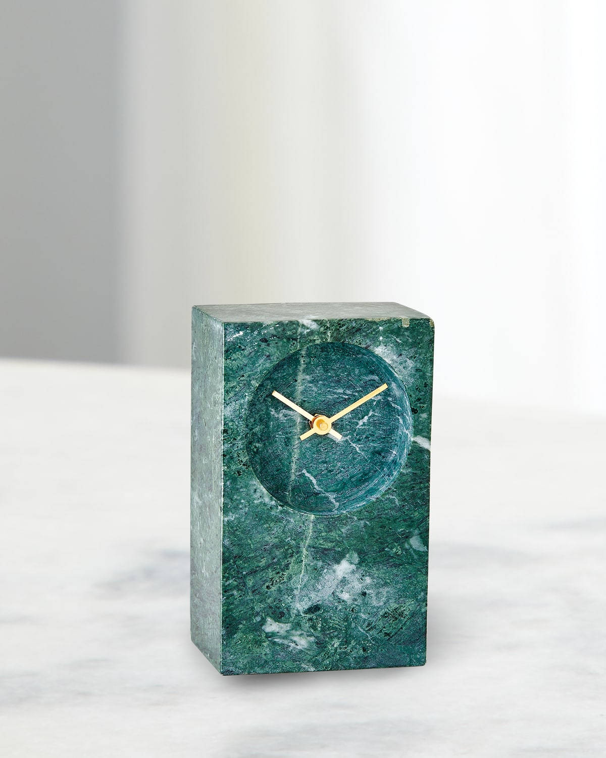 Marble Tower Clock, Green