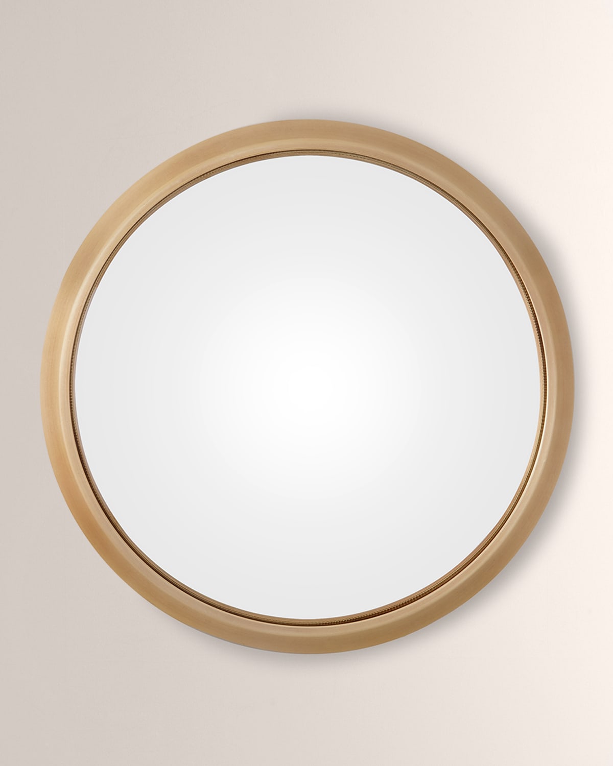 Global Views Oculus Brass Mirror, Medium In Brass