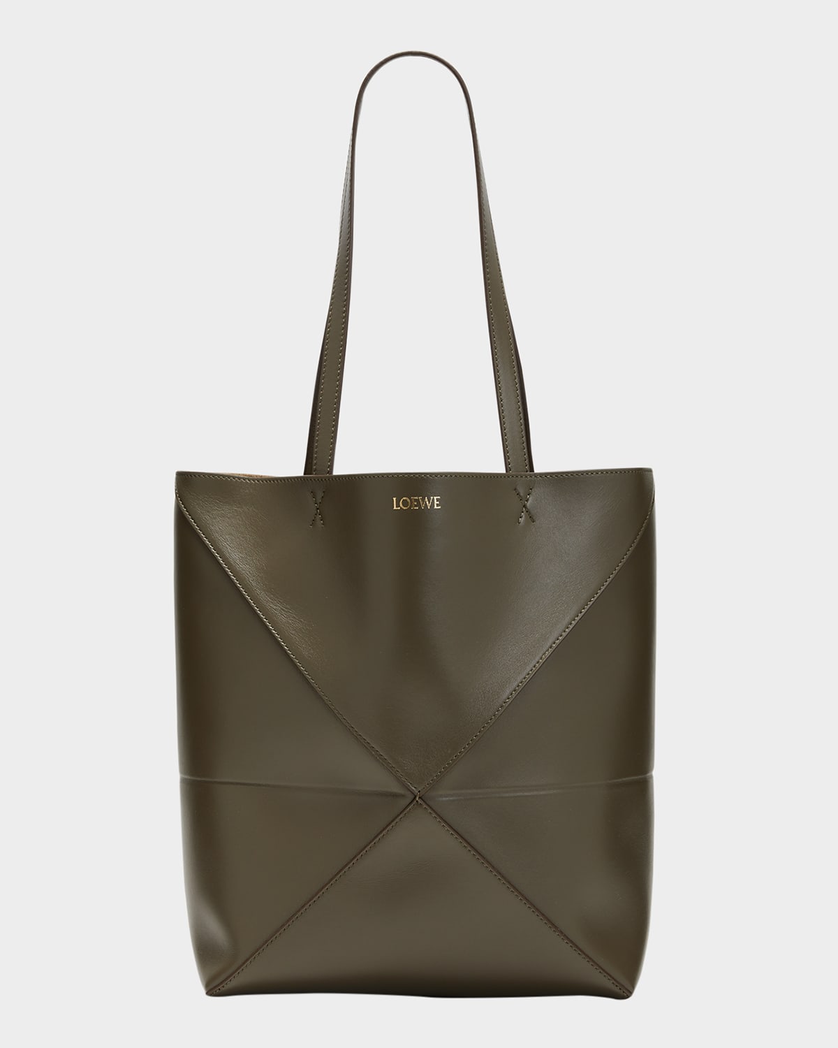 LOEWE PUZZLE LEATHER TOTE BAG