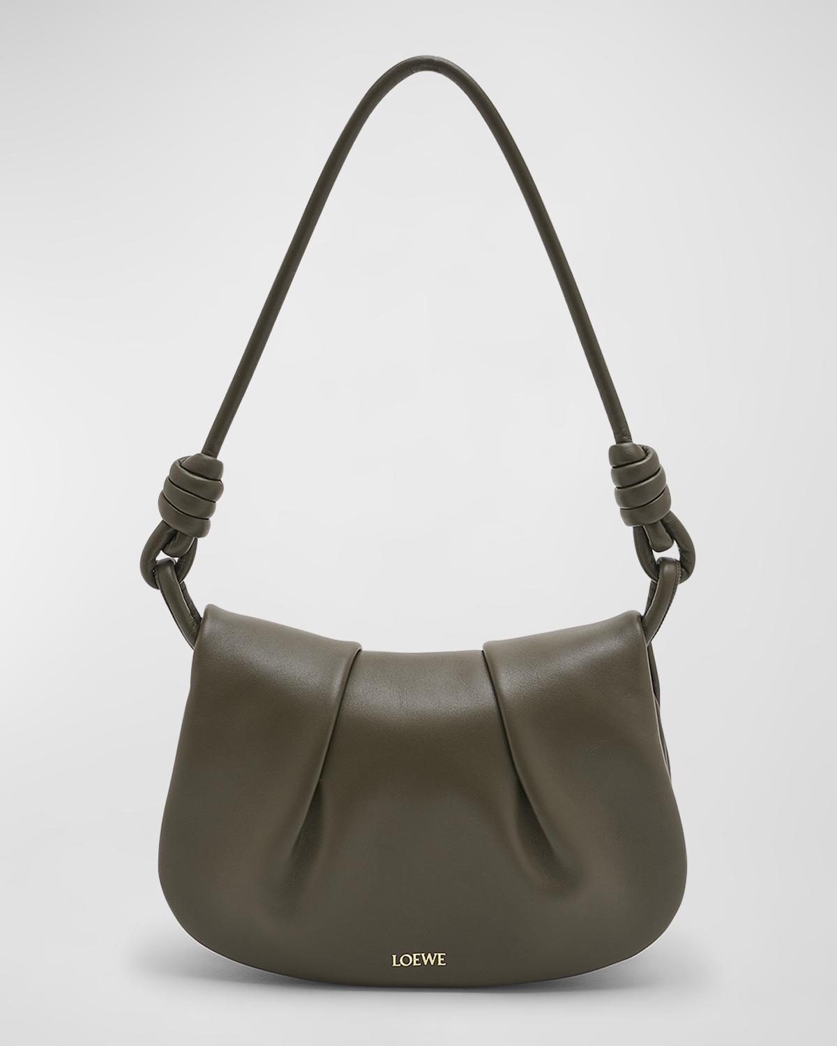 Loewe Paseo Convertible Leather Shoulder Bag | Smart Closet