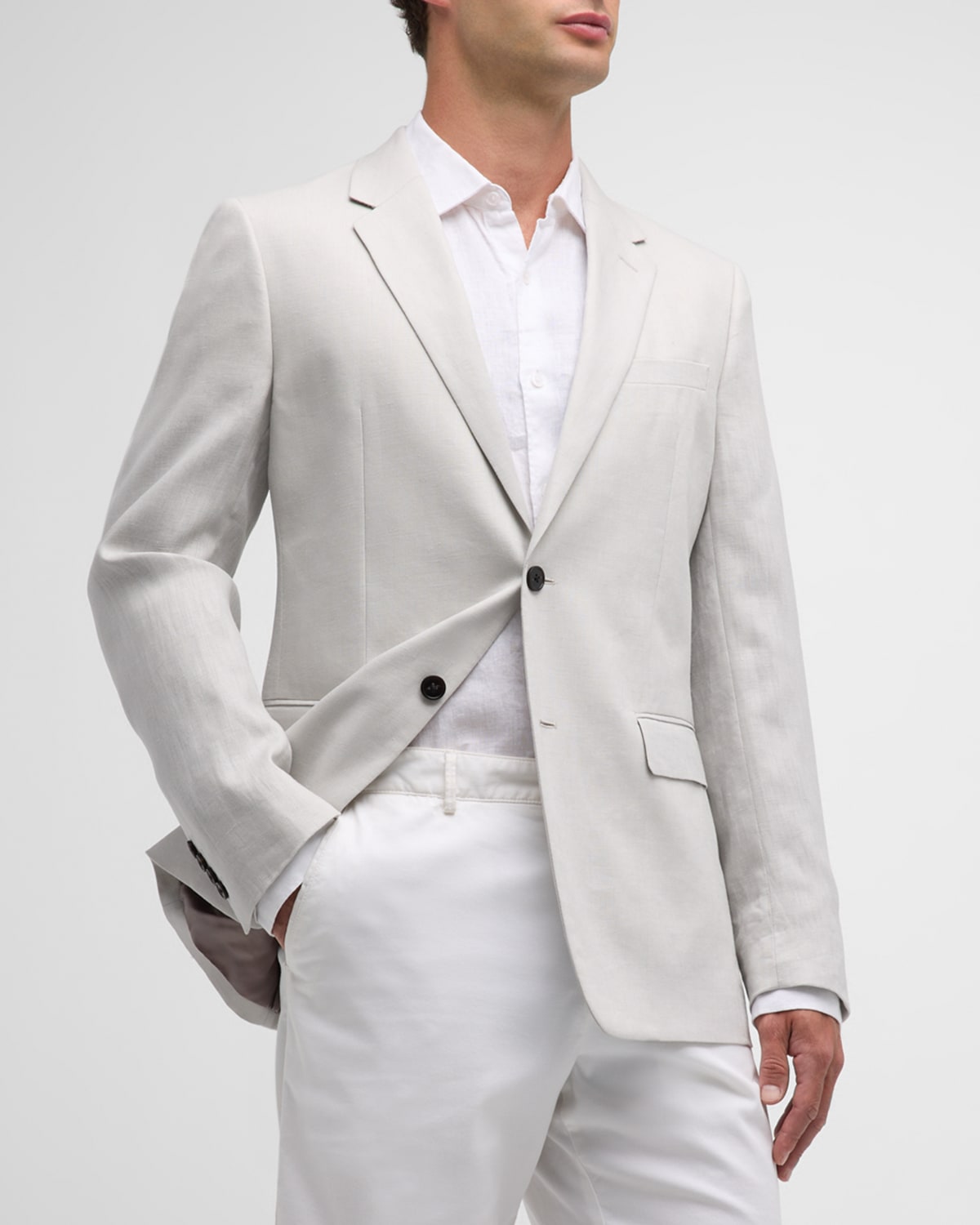 THEORY MEN'S CHAMBERS LINEN SUITING SPORT COAT