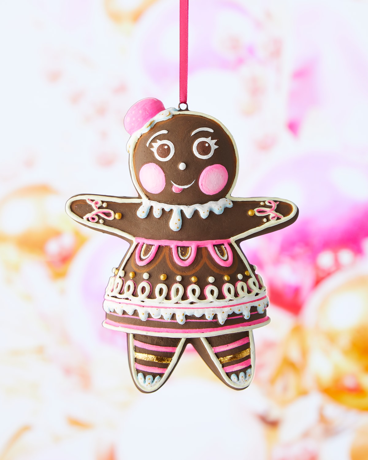 Glitterville Ginger Dippsy Ornament