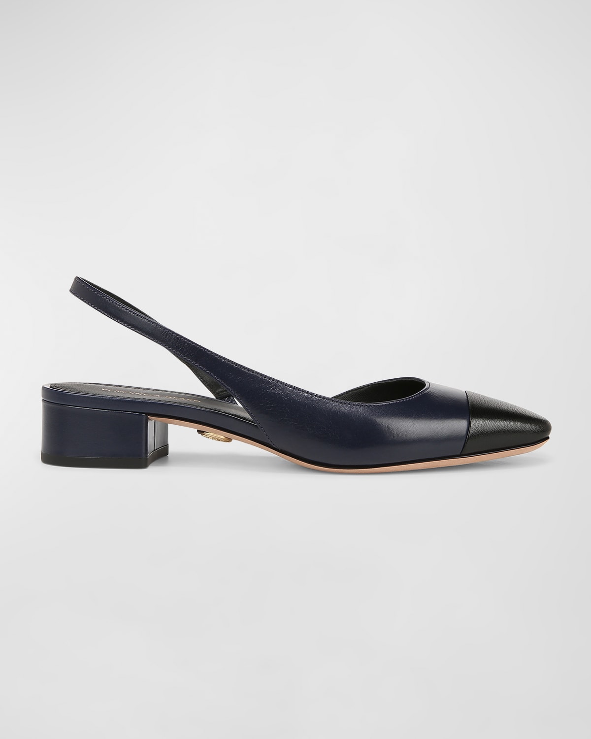 Cecile Leather Slingback Ballerina Flats