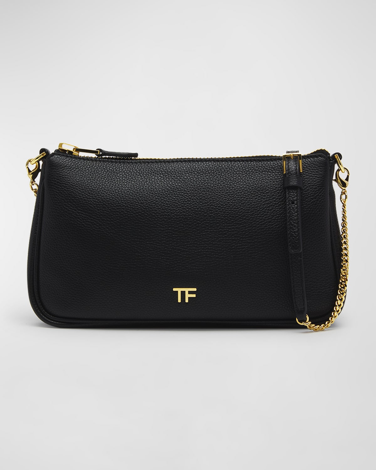 TOM FORD TF MINI CROSSBODY IN GRAINED LEATHER