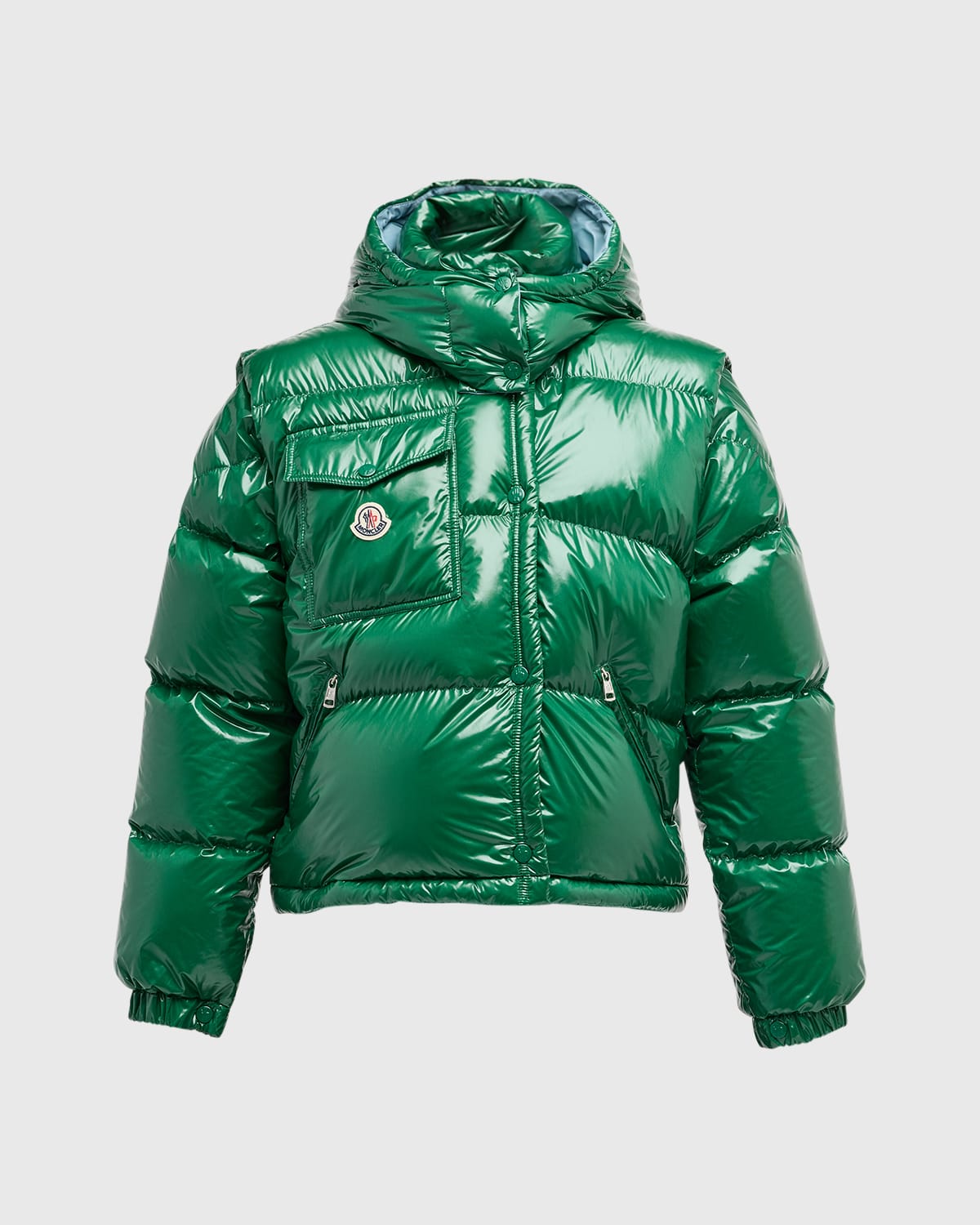 Shop Moncler Karakorum Ripstop In Olive