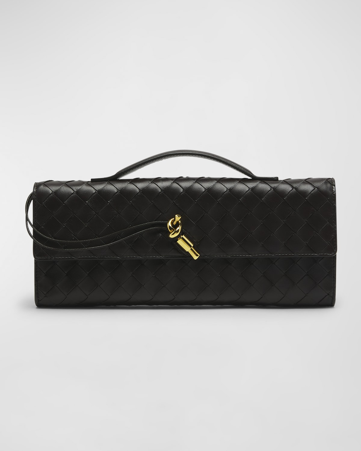 BOTTEGA VENETA ANDIAMO INTRECCIATO LEATHER WALLET 