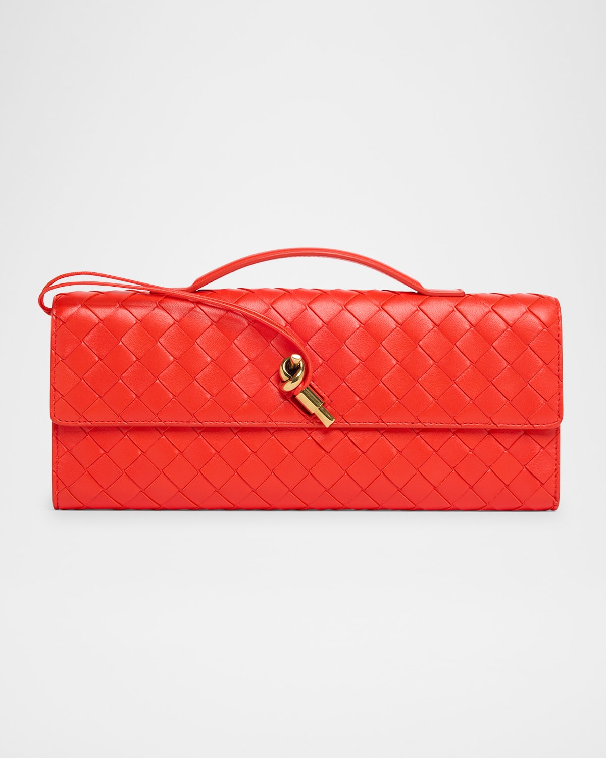 Long Andiamo Clutch Bag with Handle