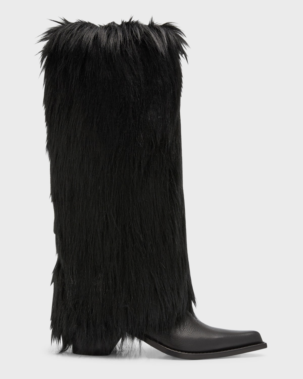 Simon Miller Furry Bandi Tall Boots Smart Closet