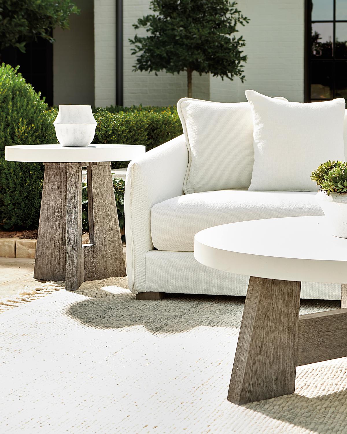 Bernhardt Exteriors Rochelle Outdoor Side Table
