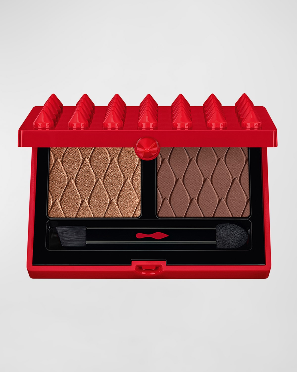 Shop Christian Louboutin Abracadabra Eyeshadow Duo Palette In Amaretta Brown