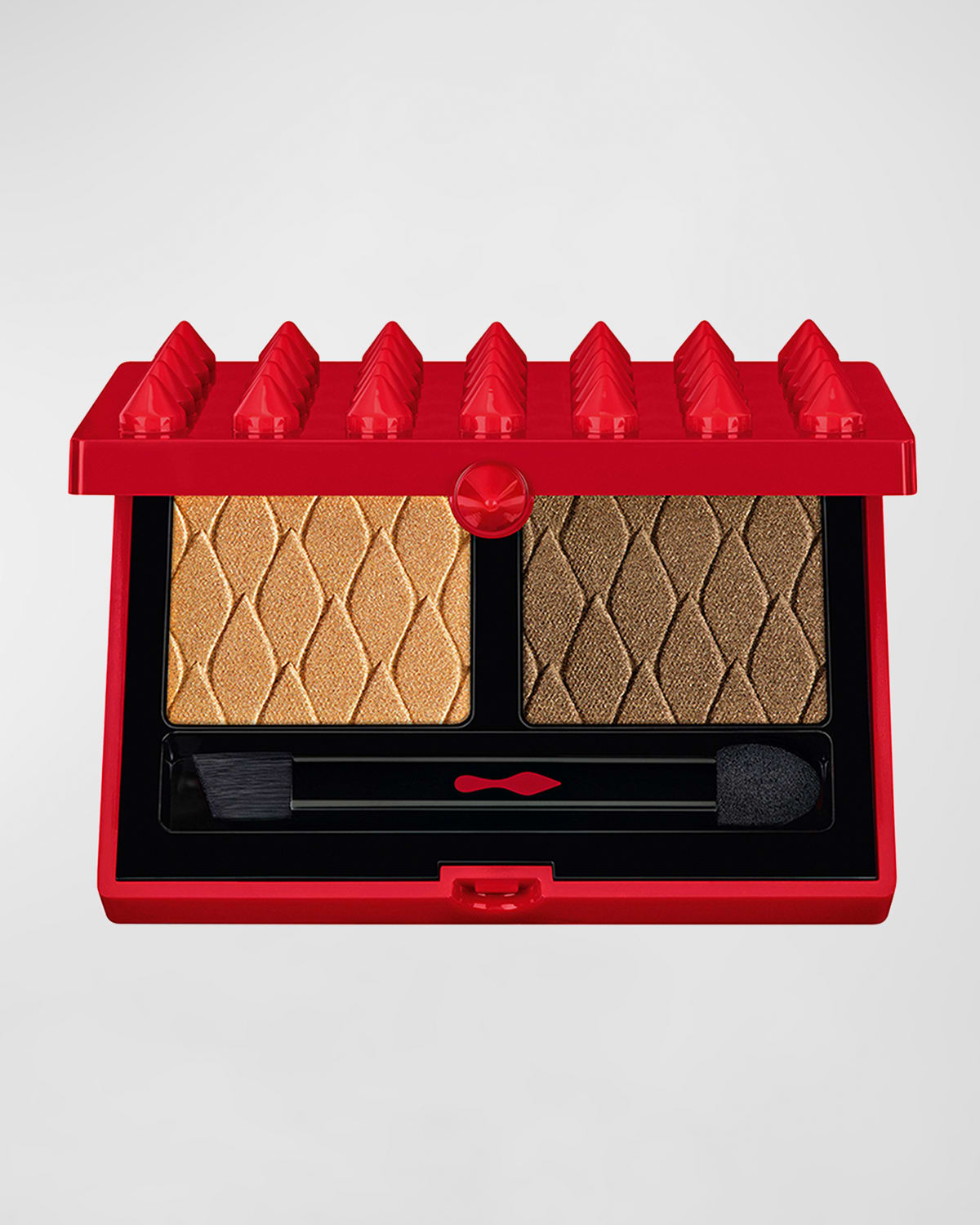 Shop Christian Louboutin Abracadabra Eyeshadow Duo Palette In Lady Khaki