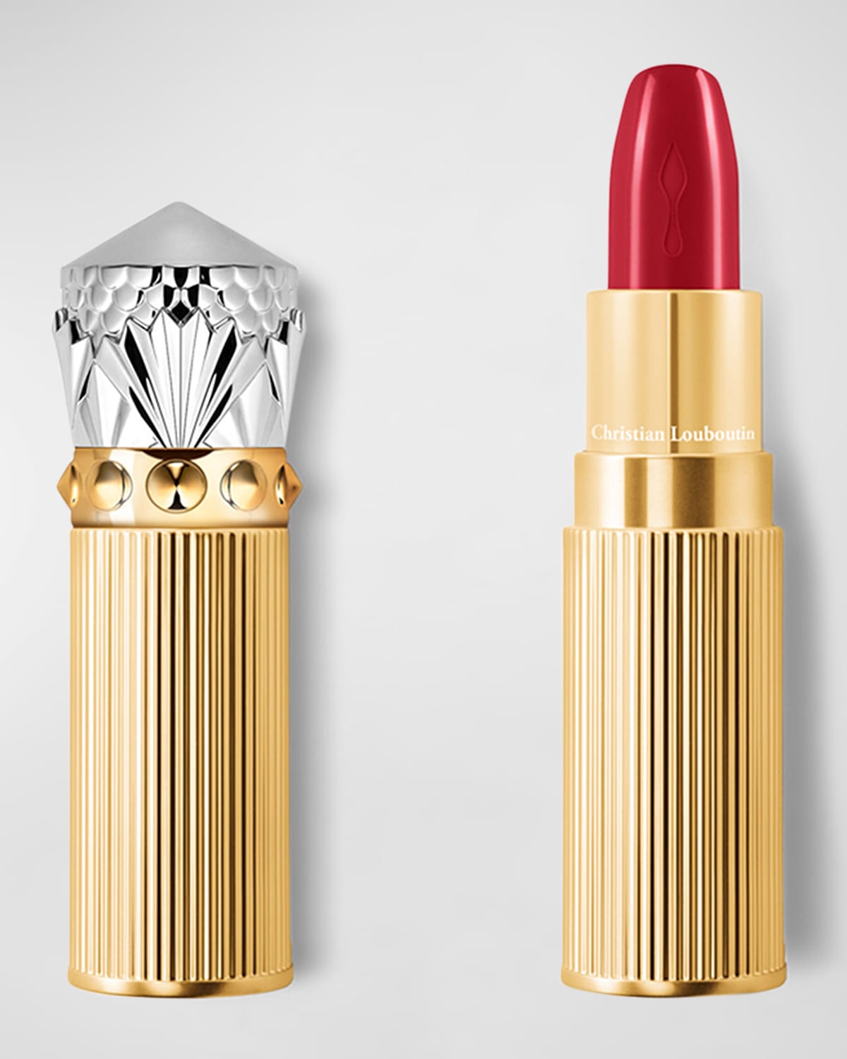 Christian Louboutin Louboutin Rouge Silky Satin On The Go Lipstick In Grenade Love