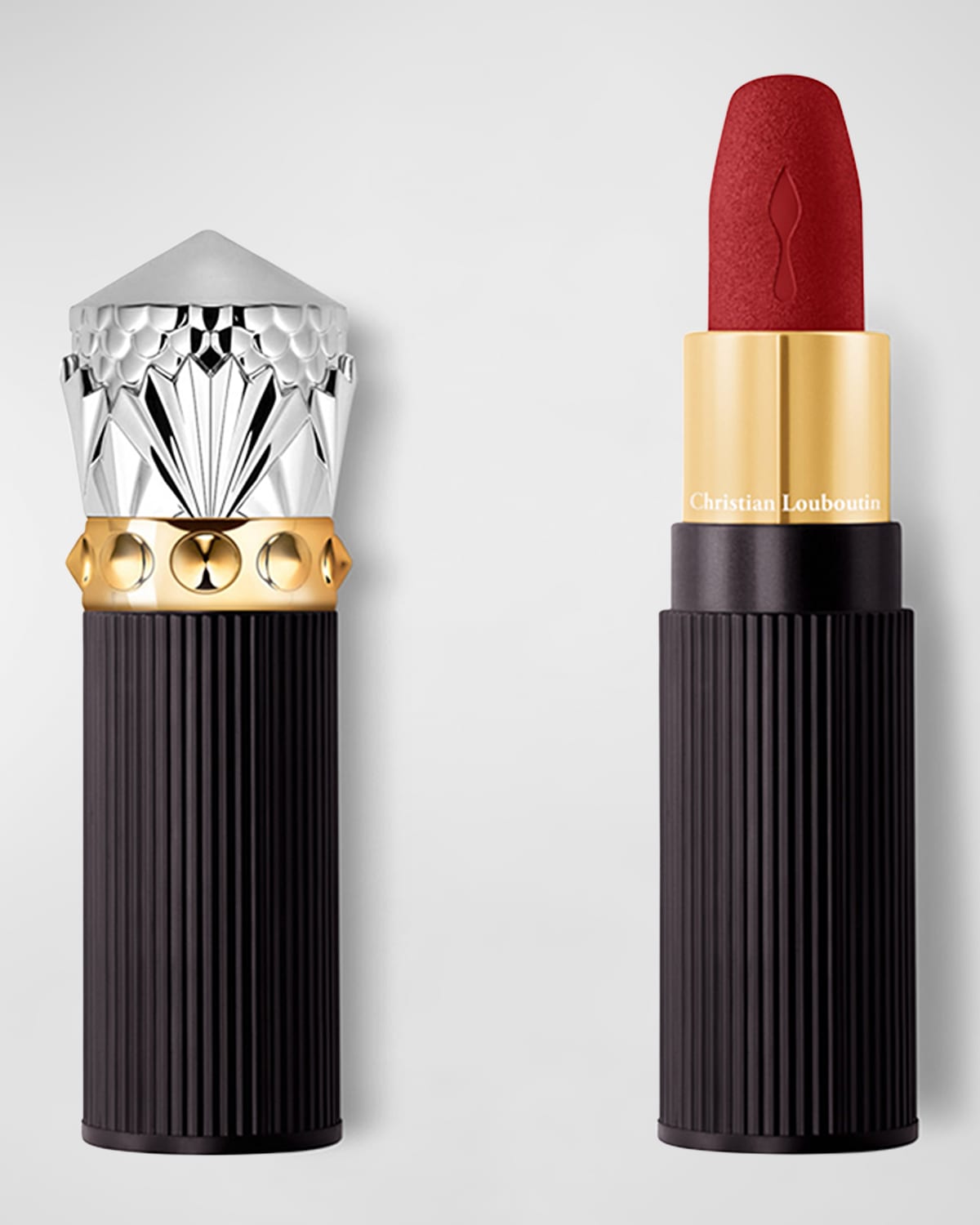 Shop Christian Louboutin Rouge Louboutin Velvet Matte On-the-go Lipstick In Epic Brunette