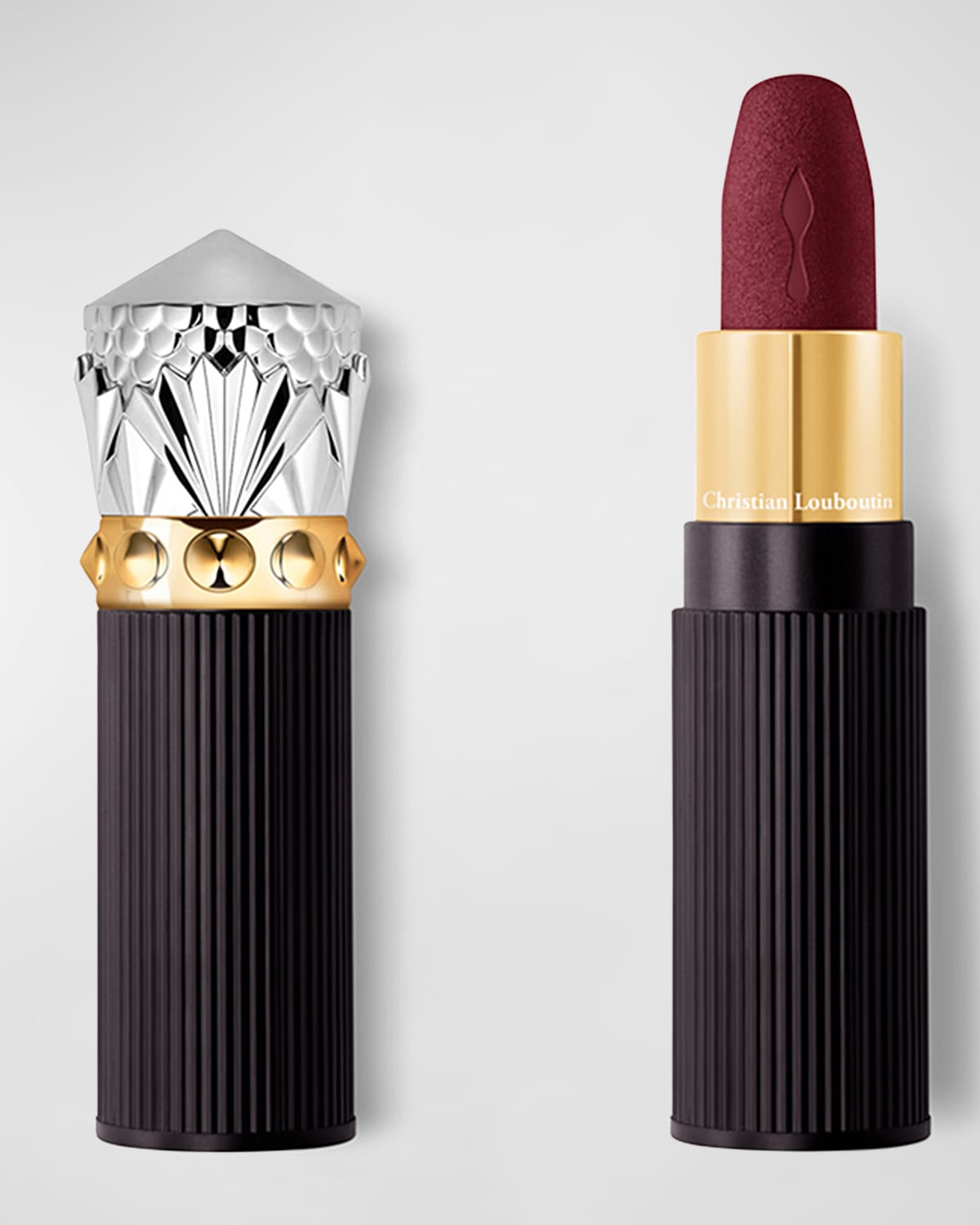 Christian Louboutin Rouge Louboutin Velvet Matte On The Go Lipstick In Retro Berry