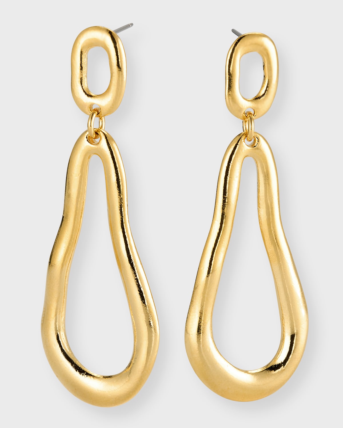 24k Gold Electroplate Earrings