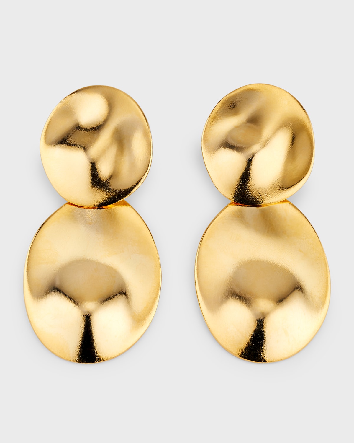 24k Gold Electroplated Earrings