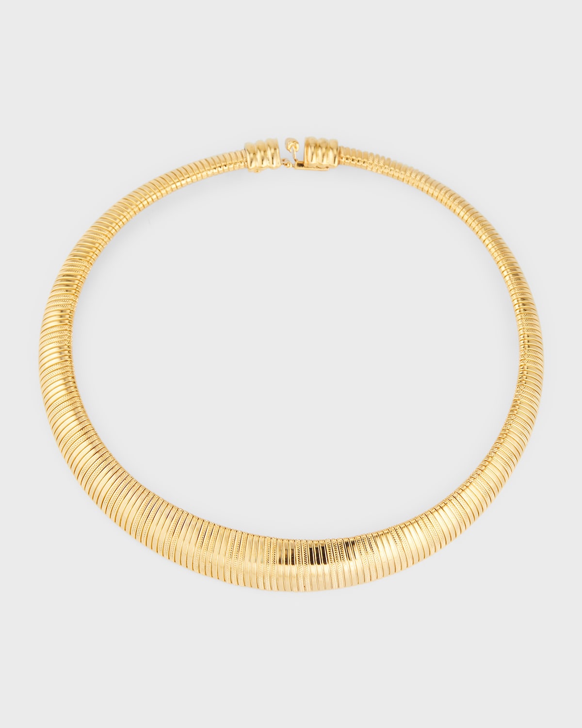 24k Gold Electroplated Snake Chain Necklace