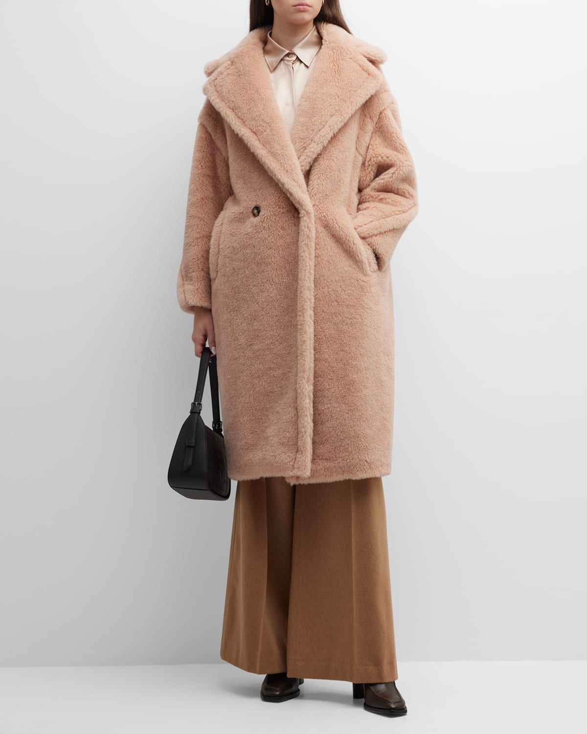 Tedgirl Faux Fur Long Coat