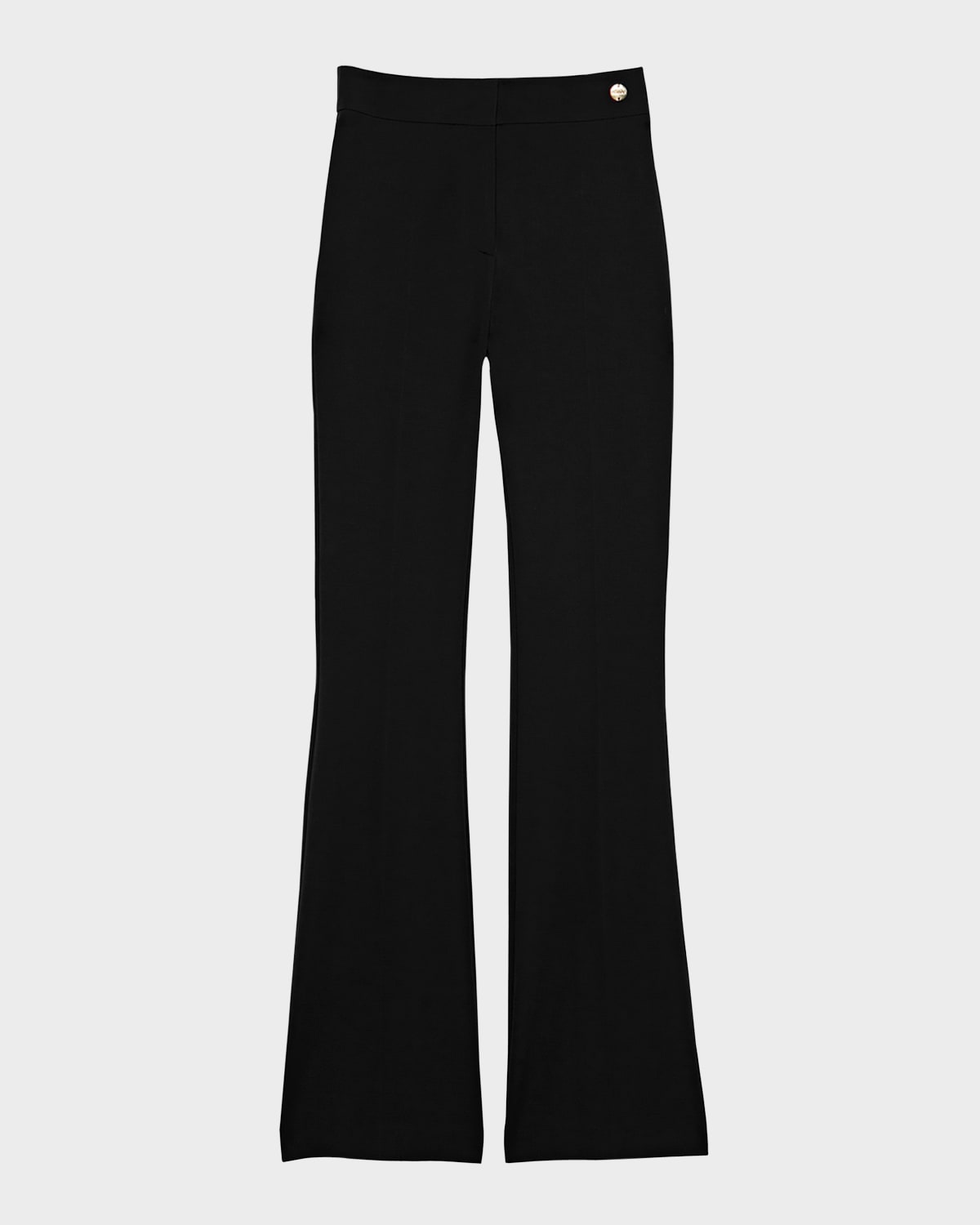 Callas Milano Danae High-rise Flare Trousers In Black