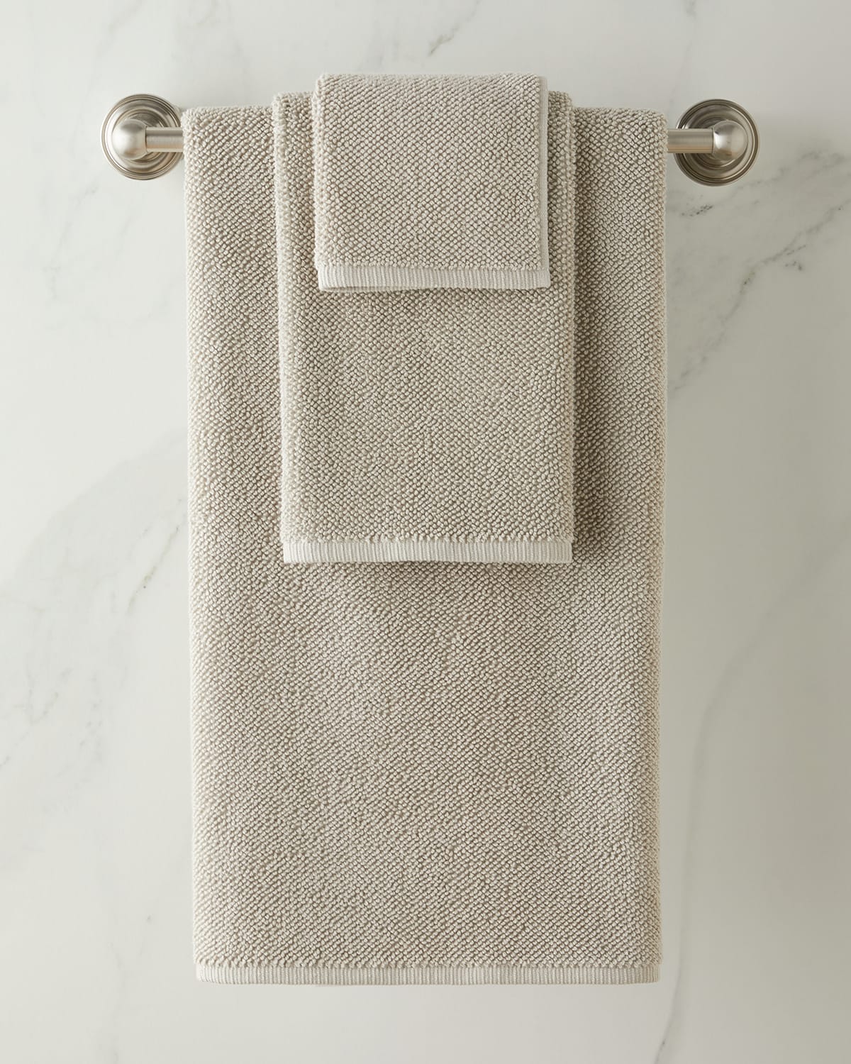 Kassatex Veneto Wash Towel In Gray