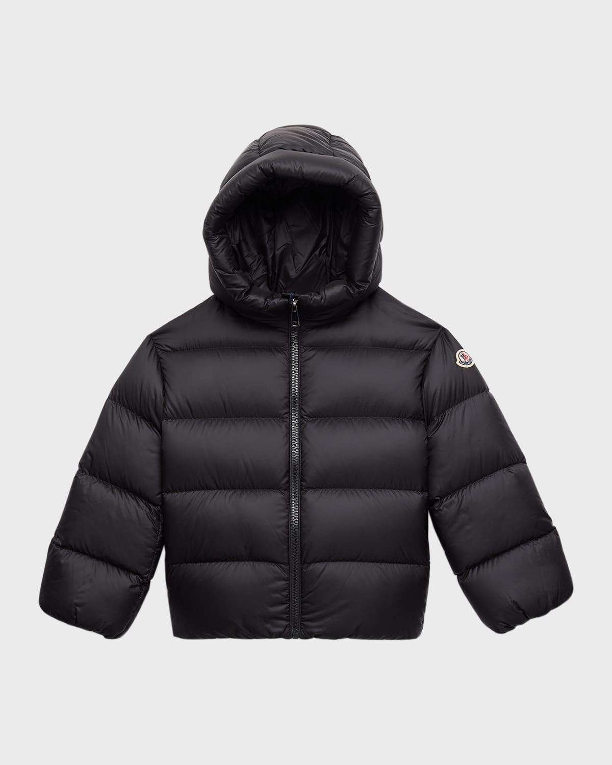 Moncler Kids' Girl's Irina Quilted Puffer Jacket In 51-999 Black