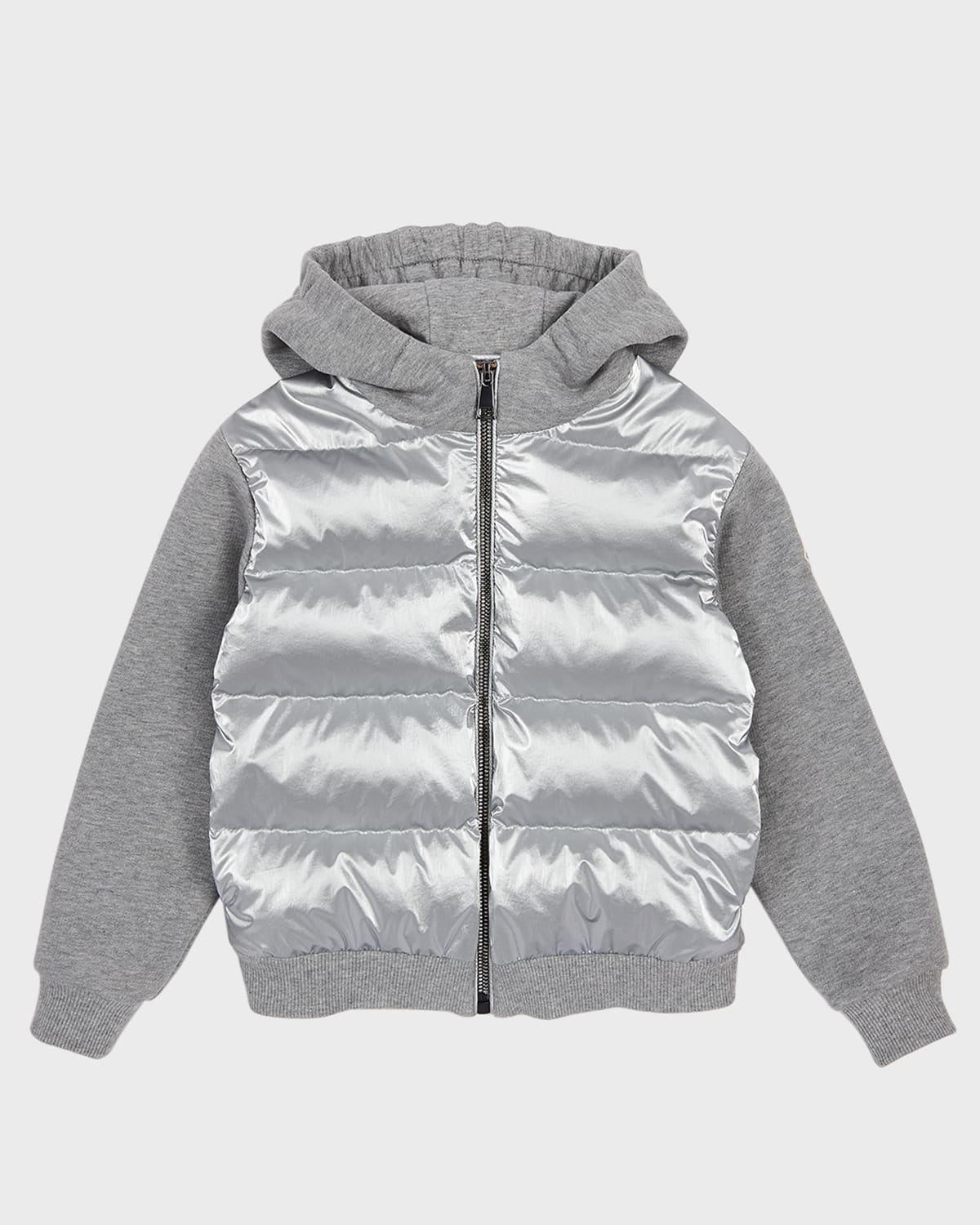 Moncler silver vest shop