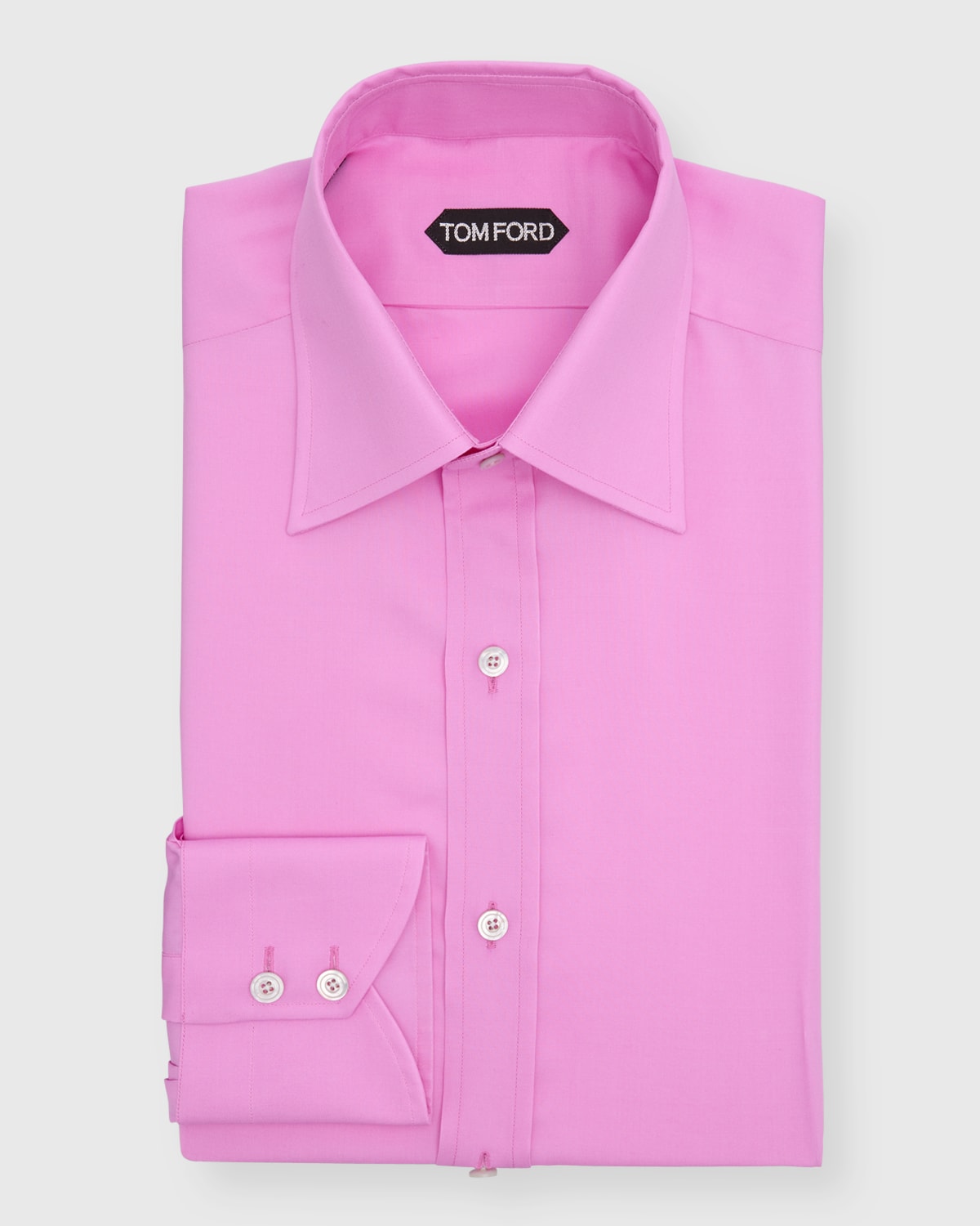 Tom Ford Men's Cotton Slim Fit Dress Shirt In Orchid