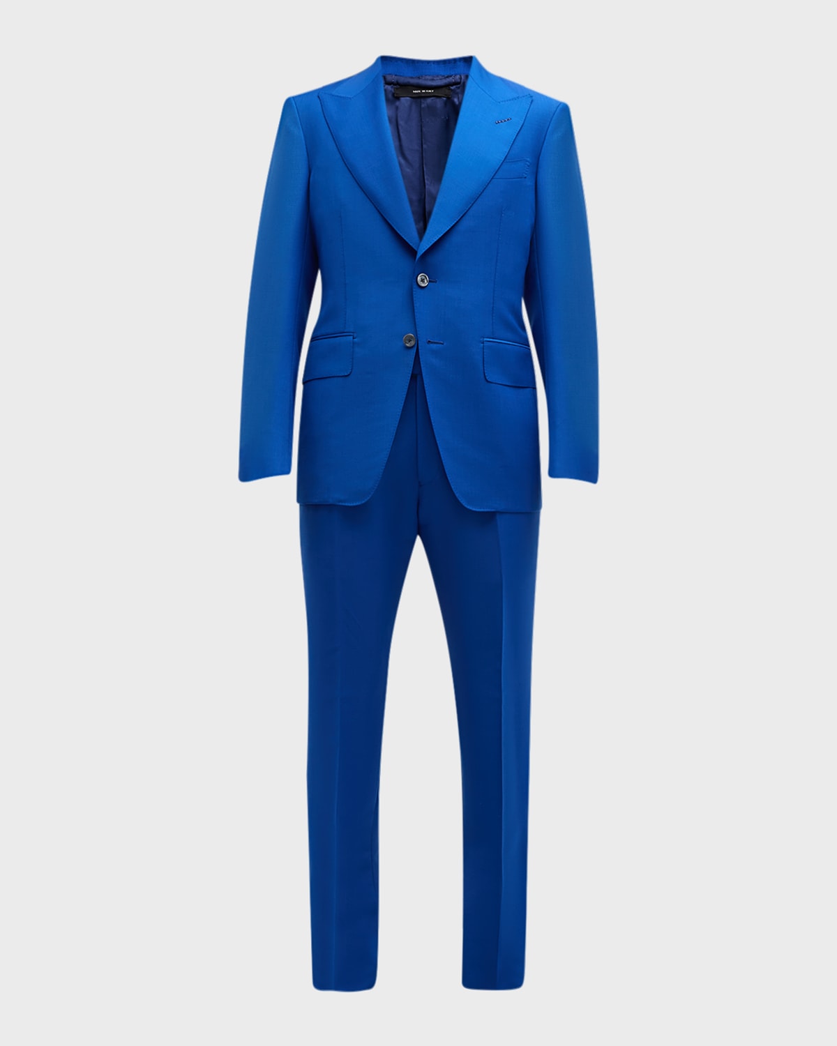 Tom Ford Men's Original British Mohair Atticus Suit In Royal Blue