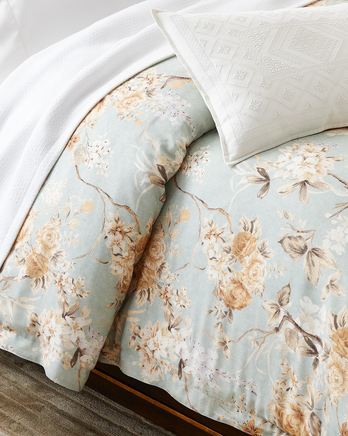 Polo Ralph Lauren Elisabetta Sage Comforter, Full-queen In Green