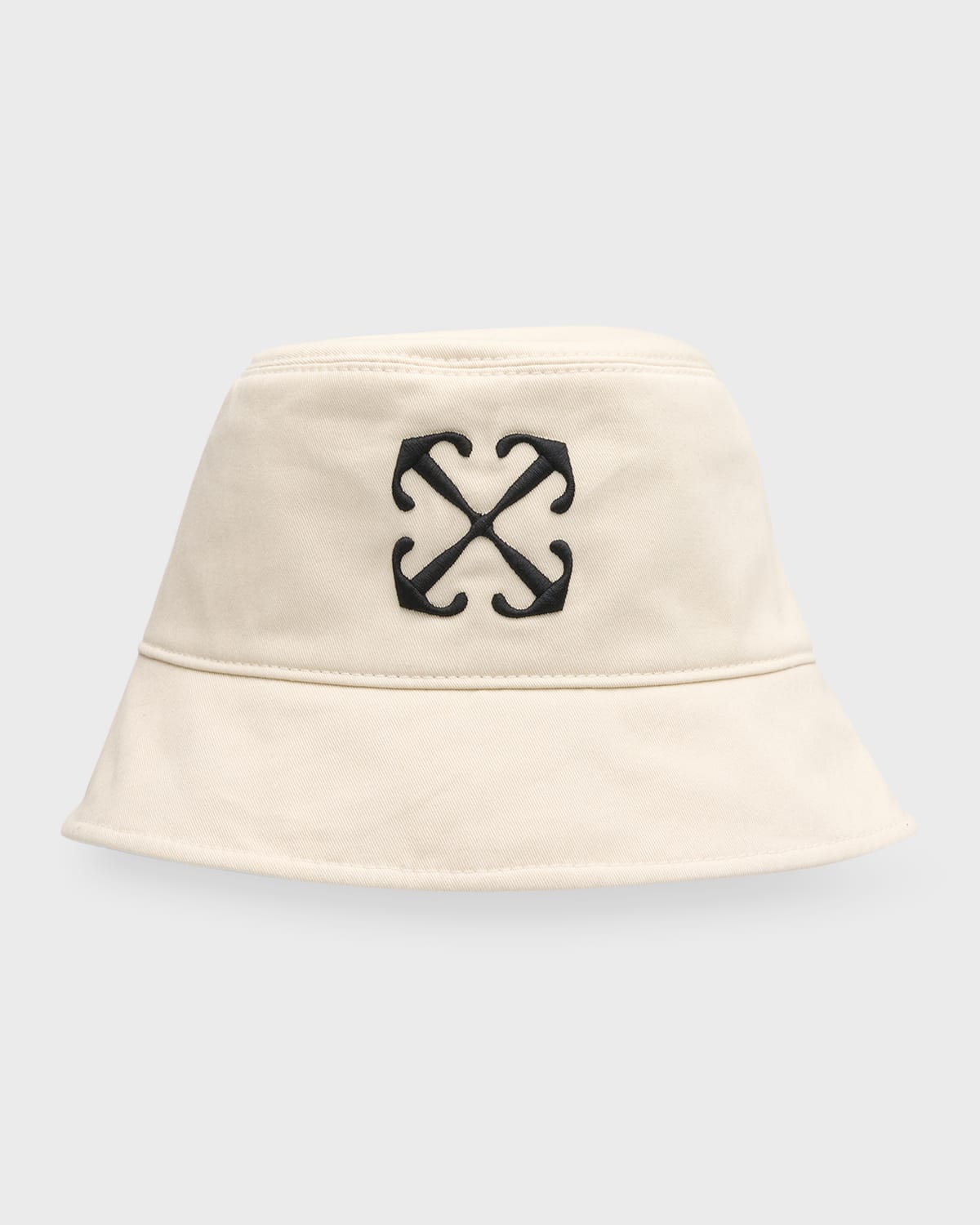 Off-white Drill Arrow Reversible Bucket Hat In White