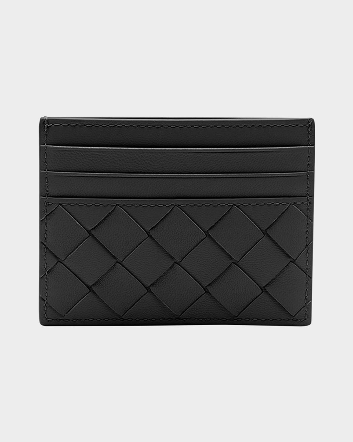 Bottega Veneta Porta Carte Di Credito Intrecciato