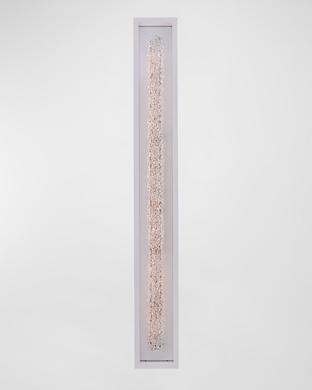 Allegri Crystal By Kalco Lighting Lina Esterno 51" Led Outdoor Wall Sconce In Matte White