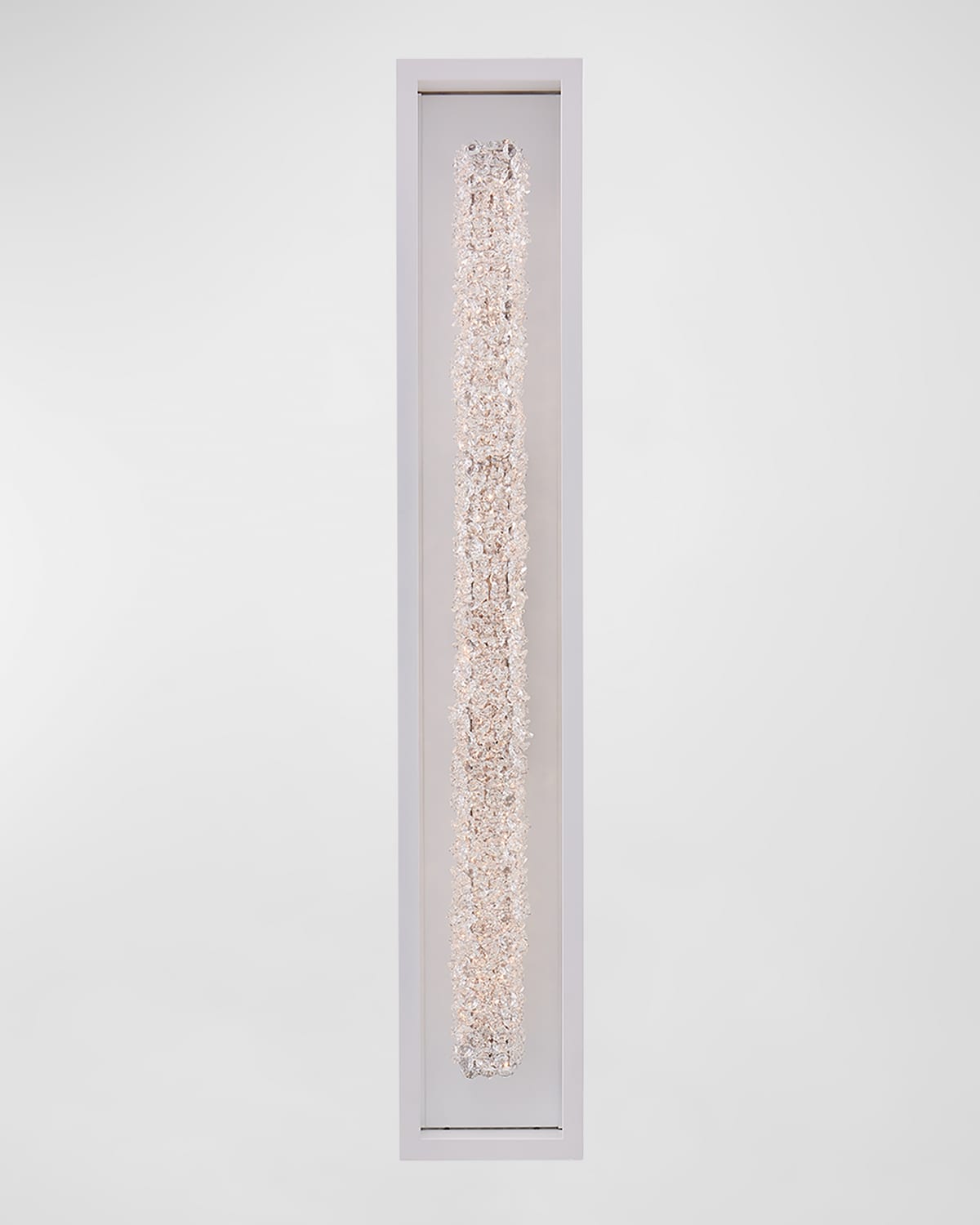 Allegri Crystal By Kalco Lighting Lina Esterno 38" Outdoor Wall Sconce In Matte White