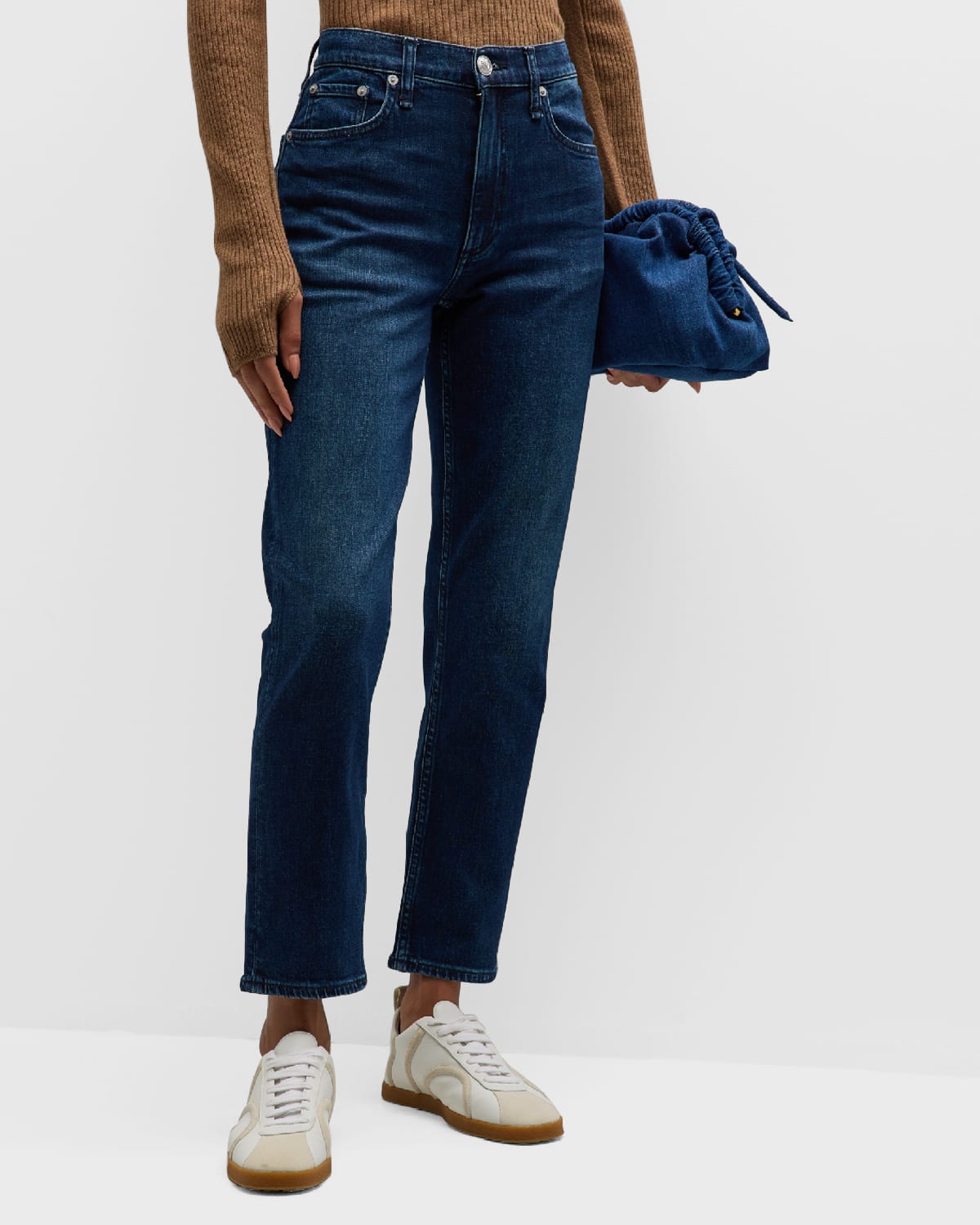 Wren Slim Straight Cropped Jeans