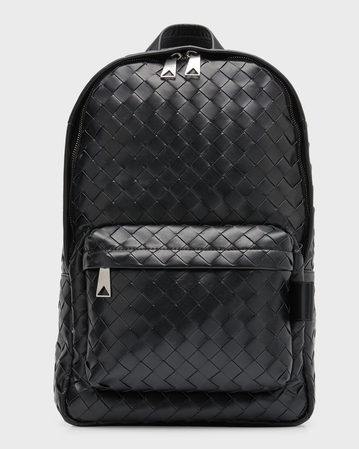 Bottega Veneta Small Classic Intrecciato Backpack In Nero-nero