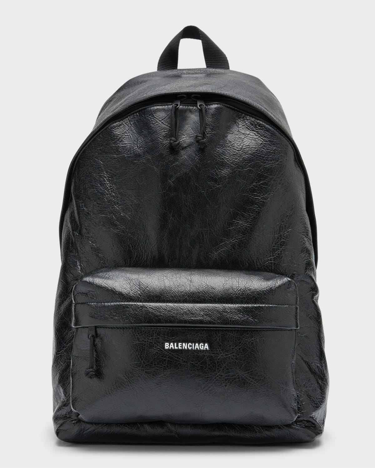 Balenciaga Explorer Backpack In 1000 Black