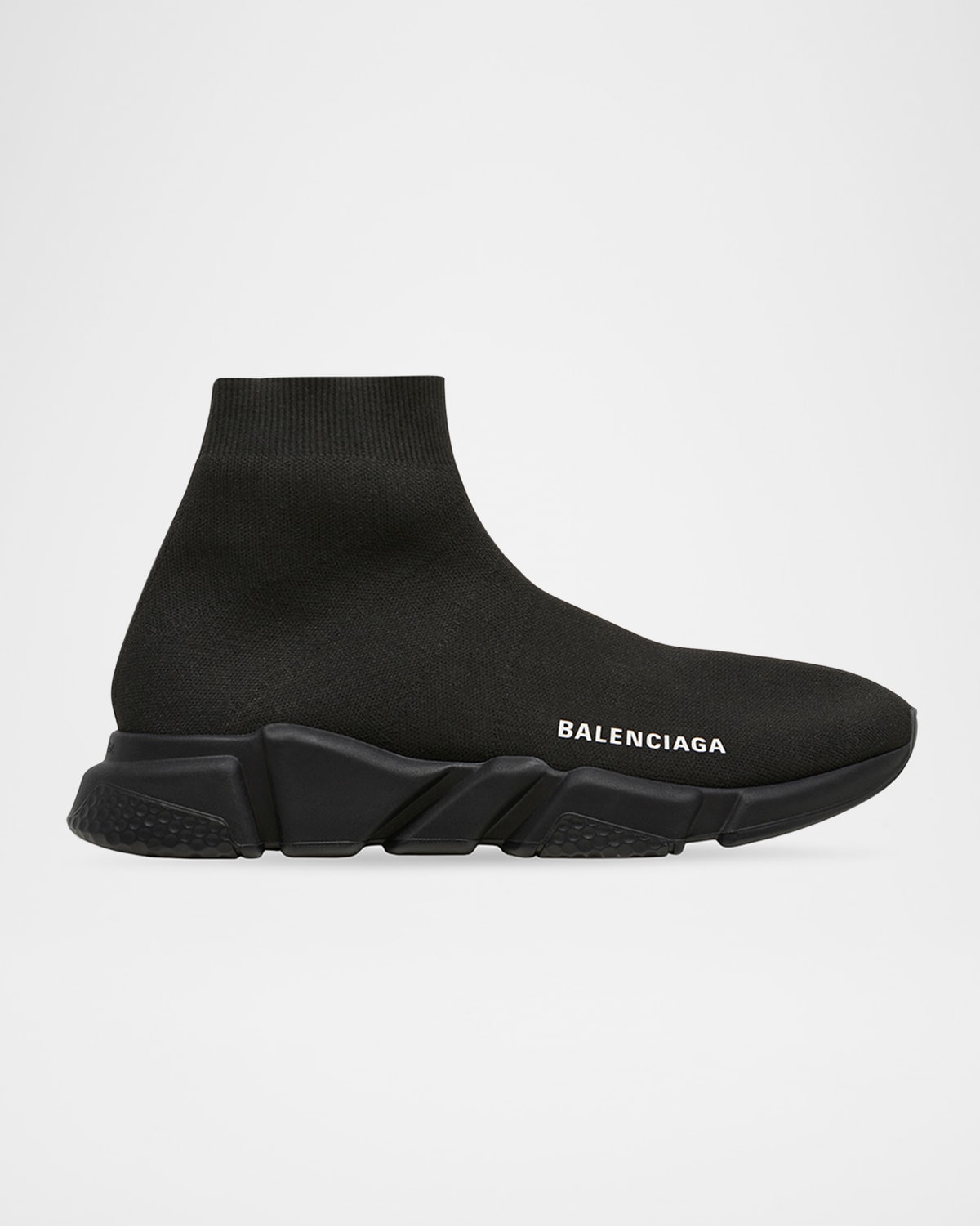 Balenciaga High-top Sneakers With Sock-like Silhouette And Chunky Sole