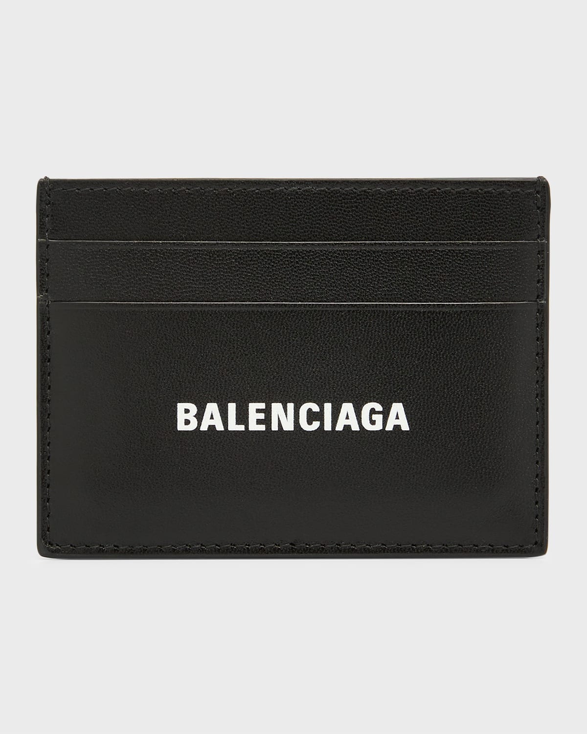 Men's Logo Leather Card Case