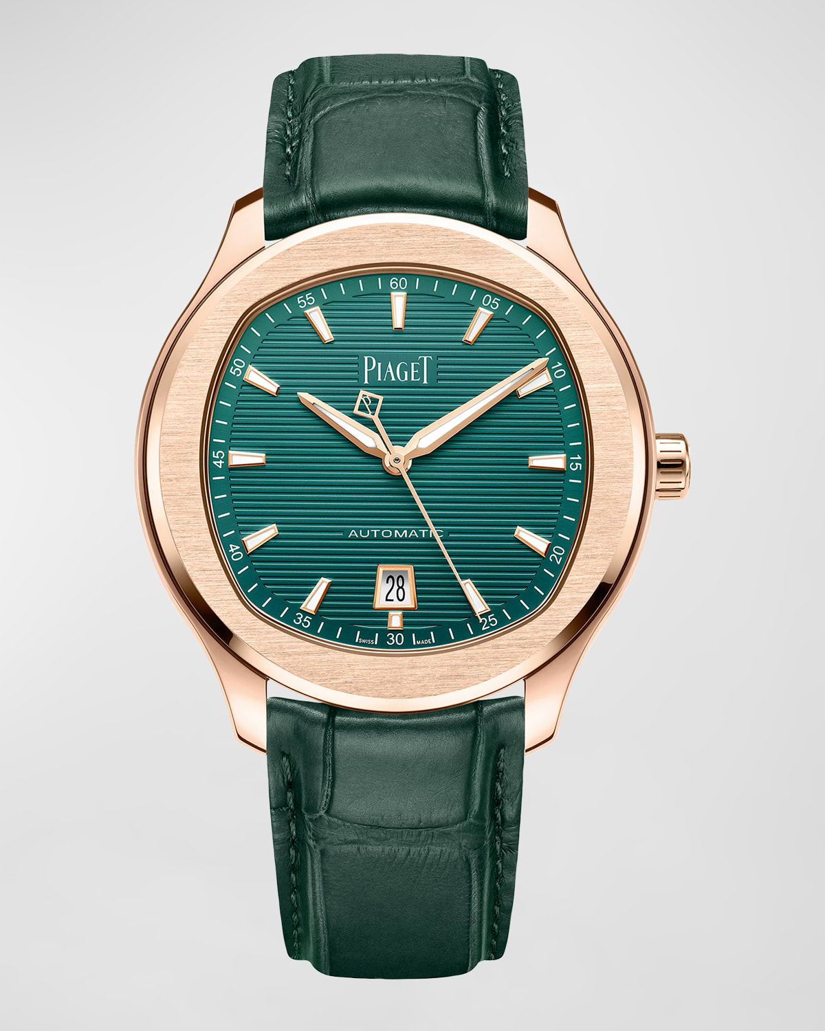 PIAGET POLO DATE 42MM STAINLESS STEEL AUTOMATIC WATCH