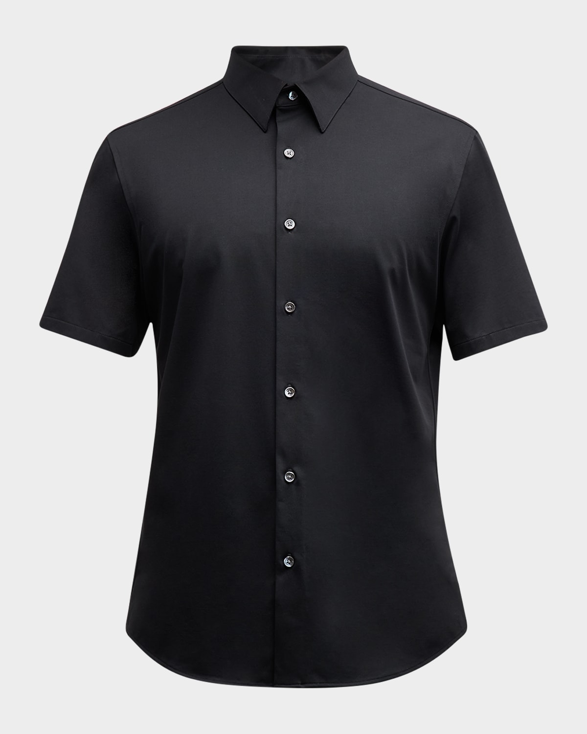 Men's Irving Short Sleeve Shirt in Structure Knit